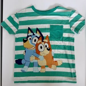 Little Sleepies Bluey Relaxed Tee Size 6 Used